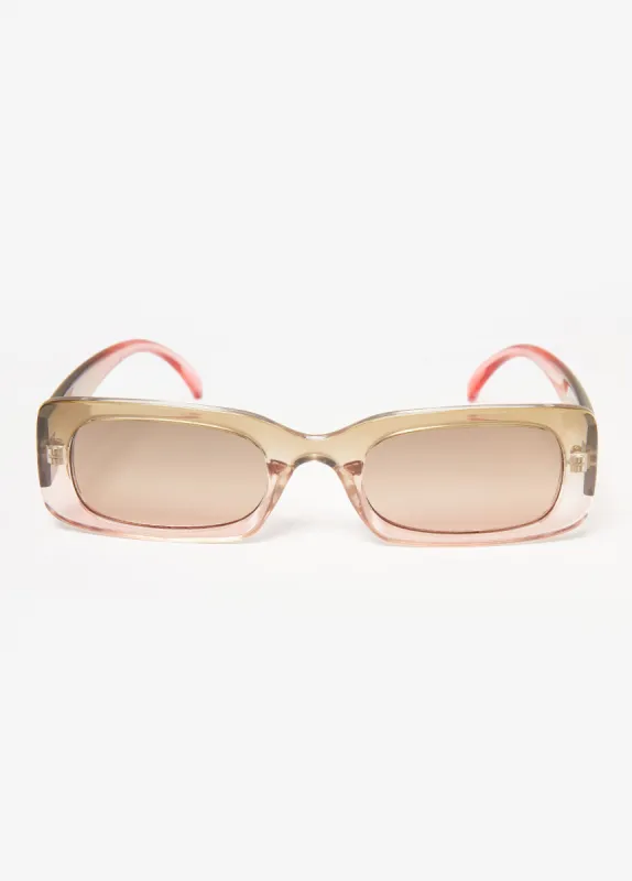 Ombre Rectangle Tinted Sunglasses sold by Ashley Stewart