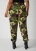 Camo Print Joggers sold by Ashley Stewart