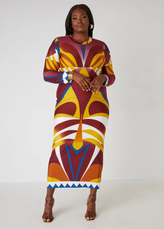 Printed Maxi Dress sold by Ashley Stewart