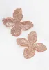 Crystal And Bead Flower Earrings sold by Ashley Stewart