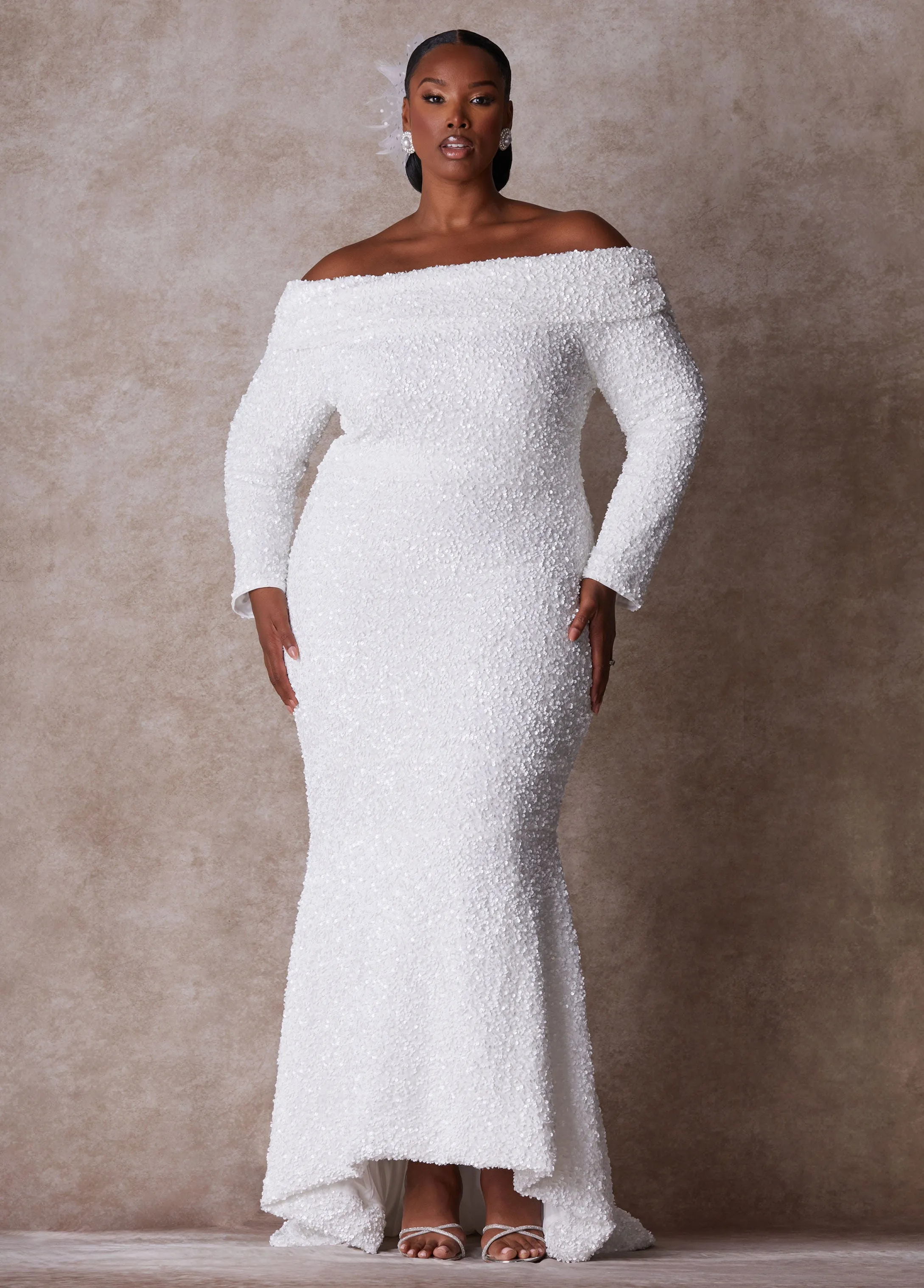 The Bianca Wedding Gown sold by Ashley Stewart
