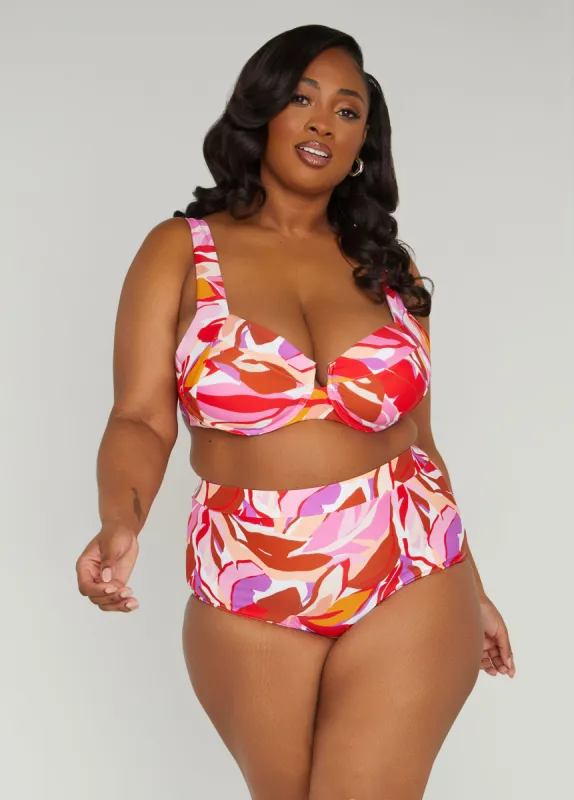 Raisins Curve Floral Bottoms sold by Ashley Stewart