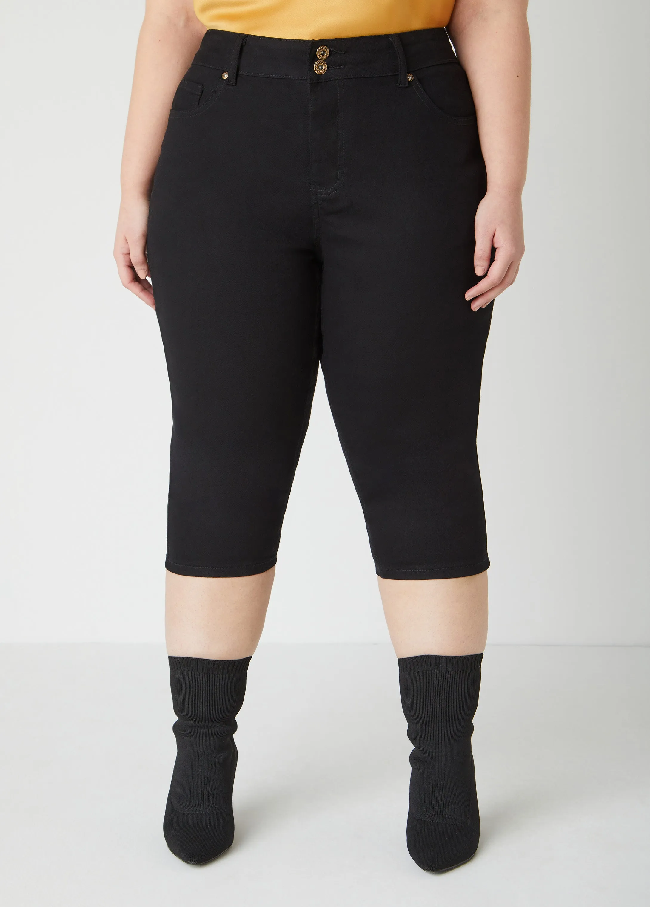 Fearless Denim Capris sold by Ashley Stewart product image thumbnail 5
