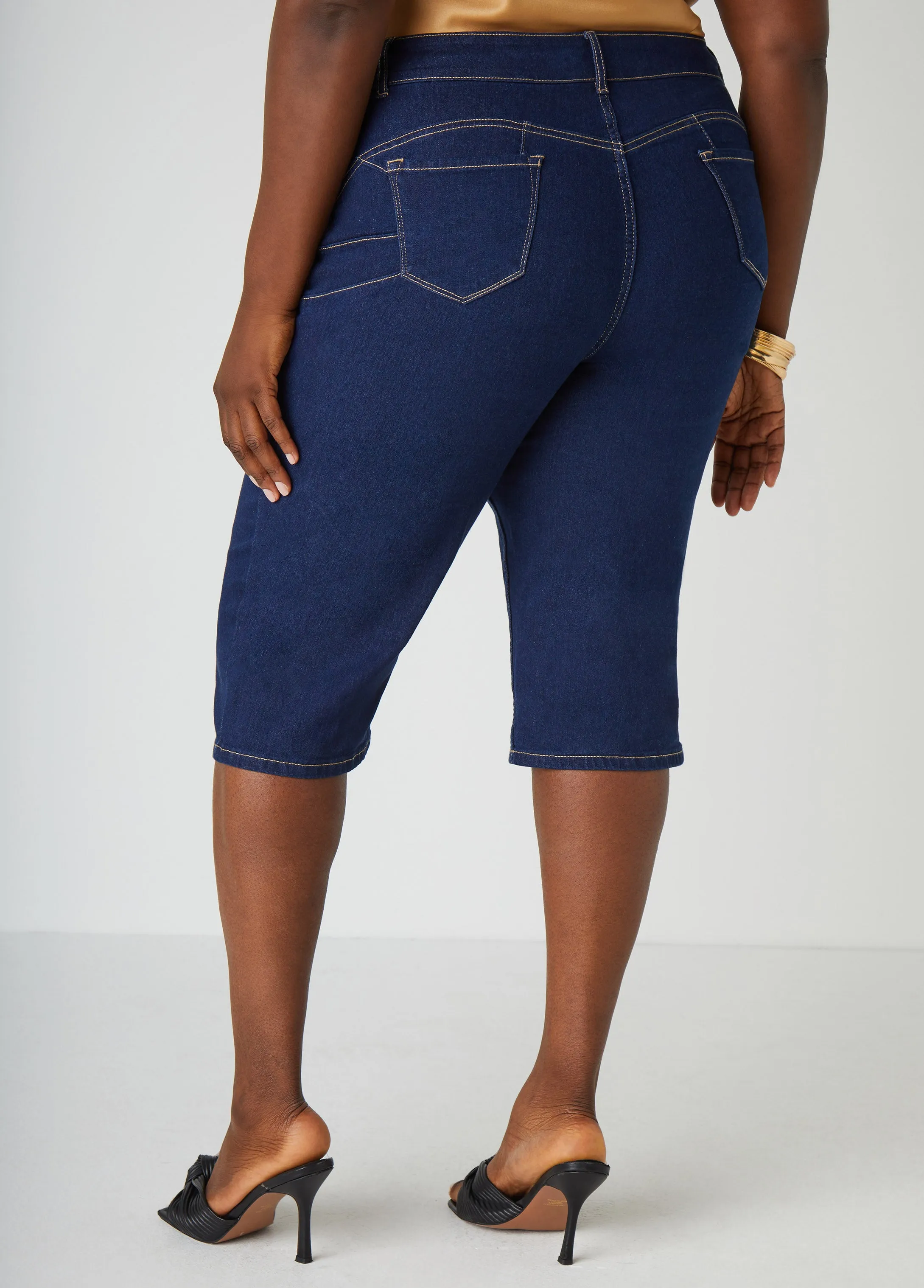 Fearless Denim Capris sold by Ashley Stewart product image thumbnail 2