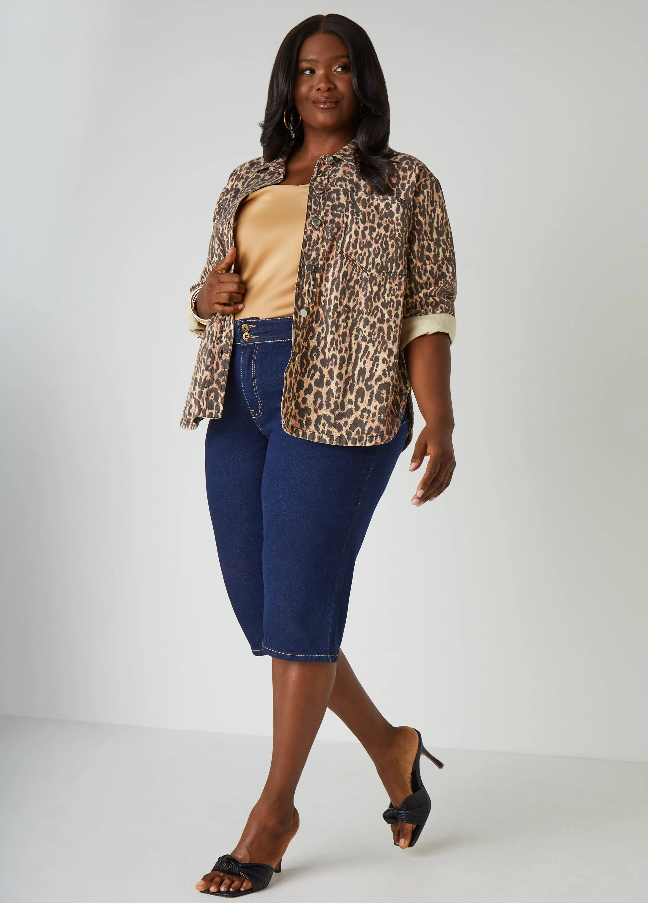 Fearless Denim Capris sold by Ashley Stewart product image thumbnail 3