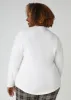 Faux Wrap Hacci Knit Top sold by Ashley Stewart