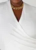 Faux Wrap Hacci Knit Top sold by Ashley Stewart