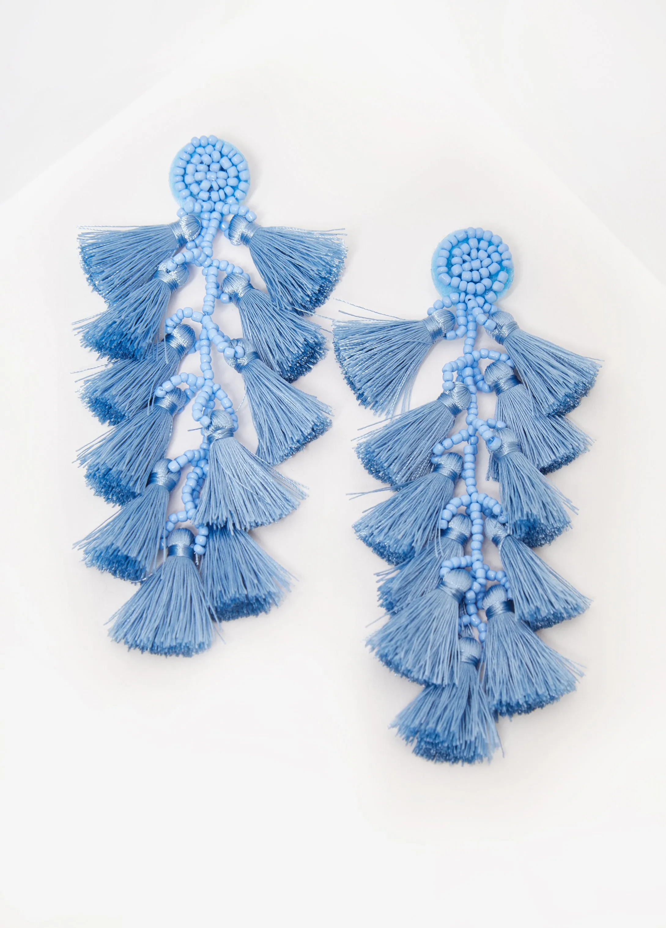 Tasseled Dangle Earrings sold by Ashley Stewart product image thumbnail 2