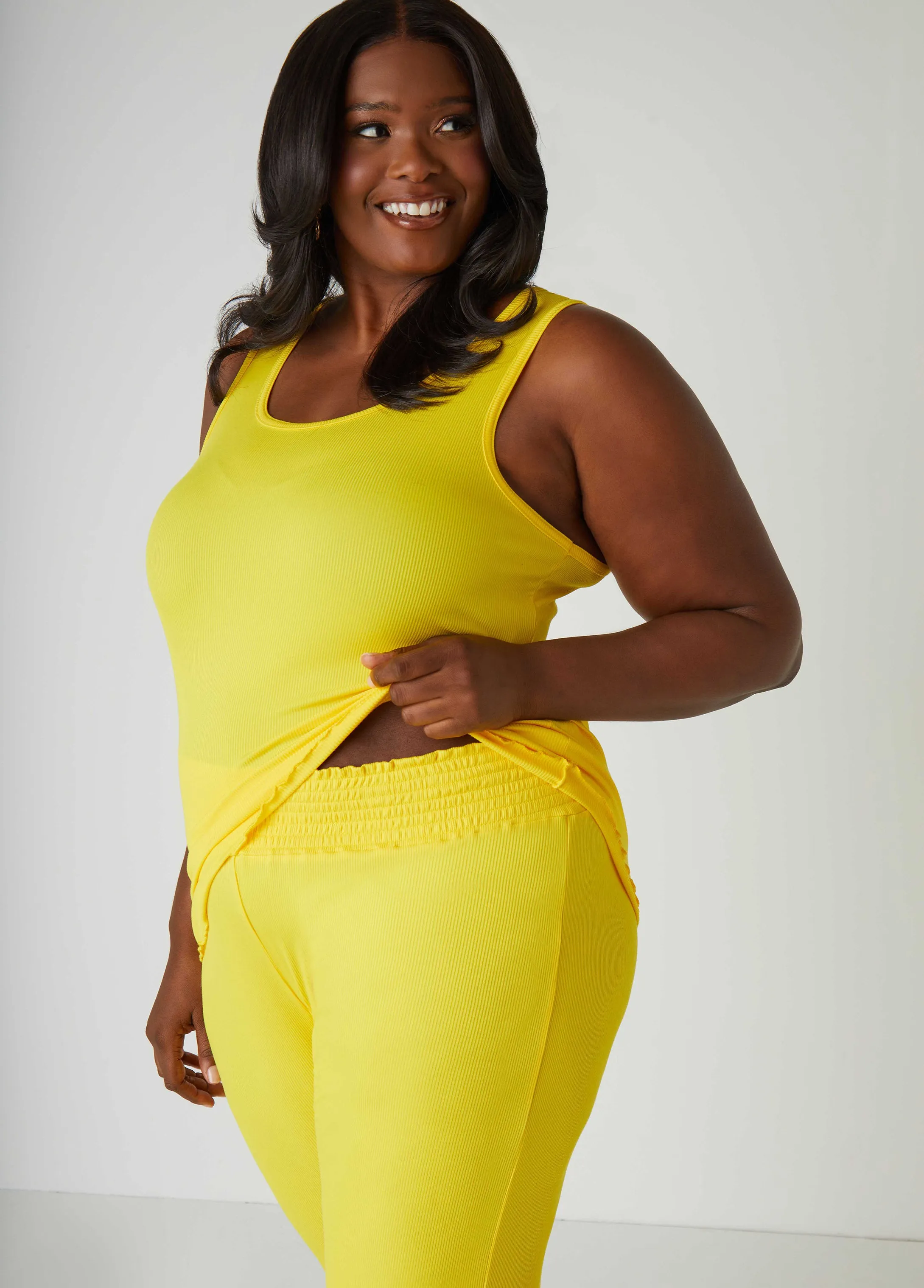 Love To Sleep Knit Pajama Set sold by Ashley Stewart product image thumbnail 4