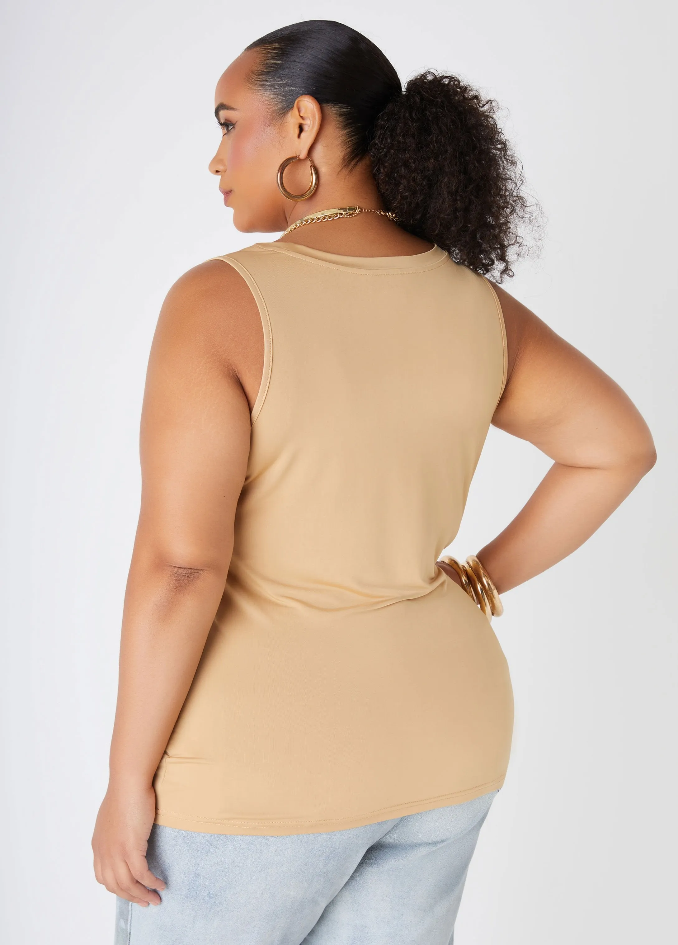 The Basic Cami sold by Ashley Stewart product image thumbnail 5