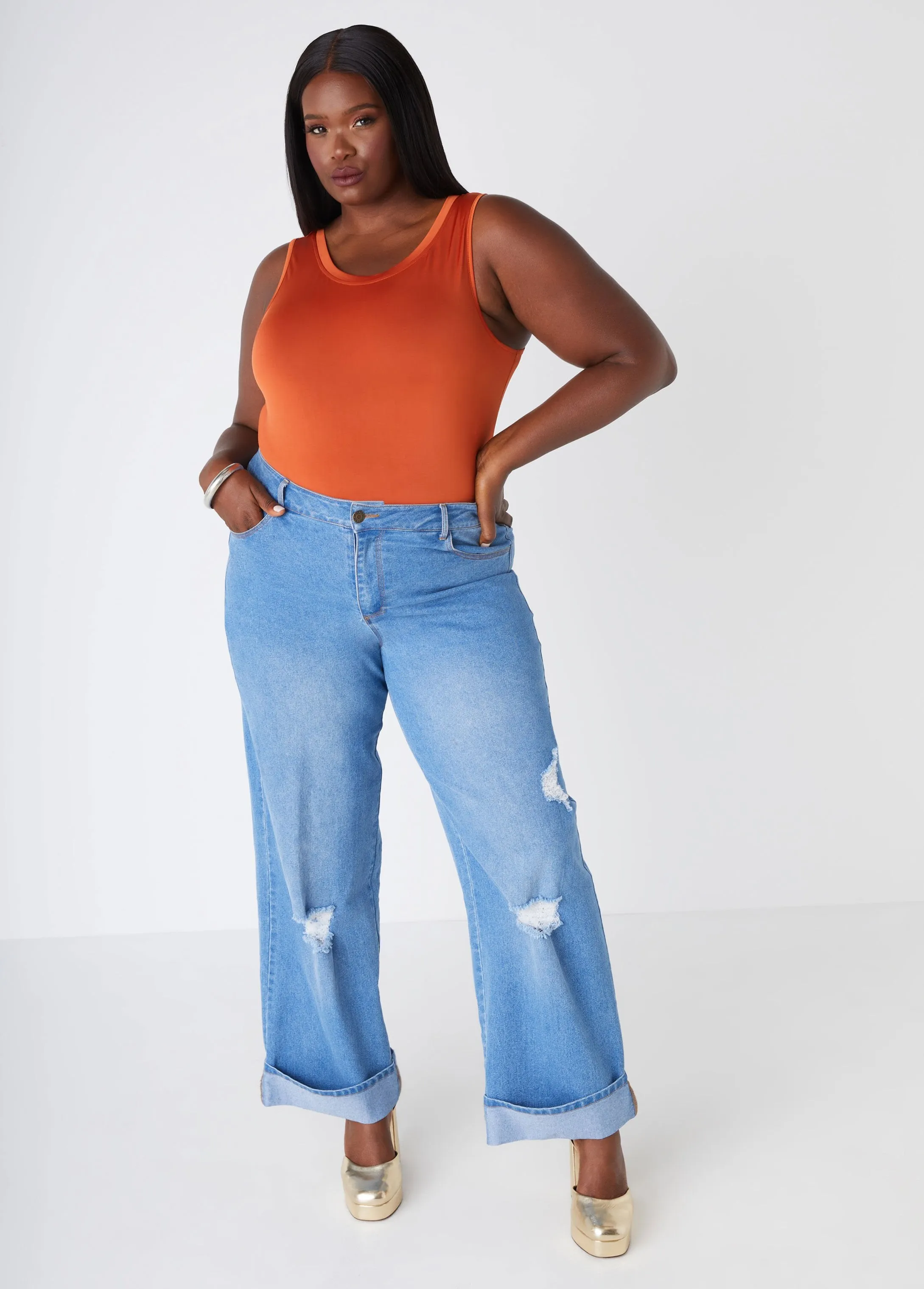 The Basic Cami sold by Ashley Stewart product image thumbnail 3
