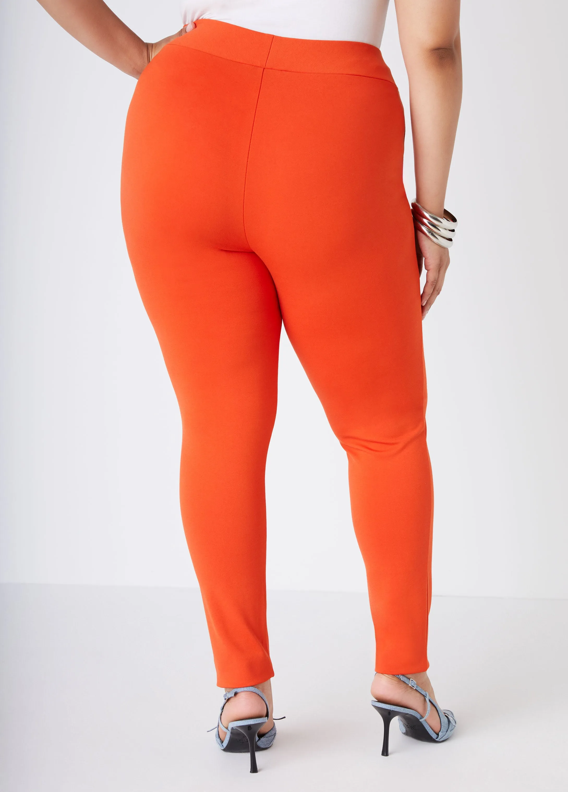 Seamed Ponte Leggings sold by Ashley Stewart product image thumbnail 5