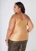Cowl Neck Satin Cami sold by Ashley Stewart