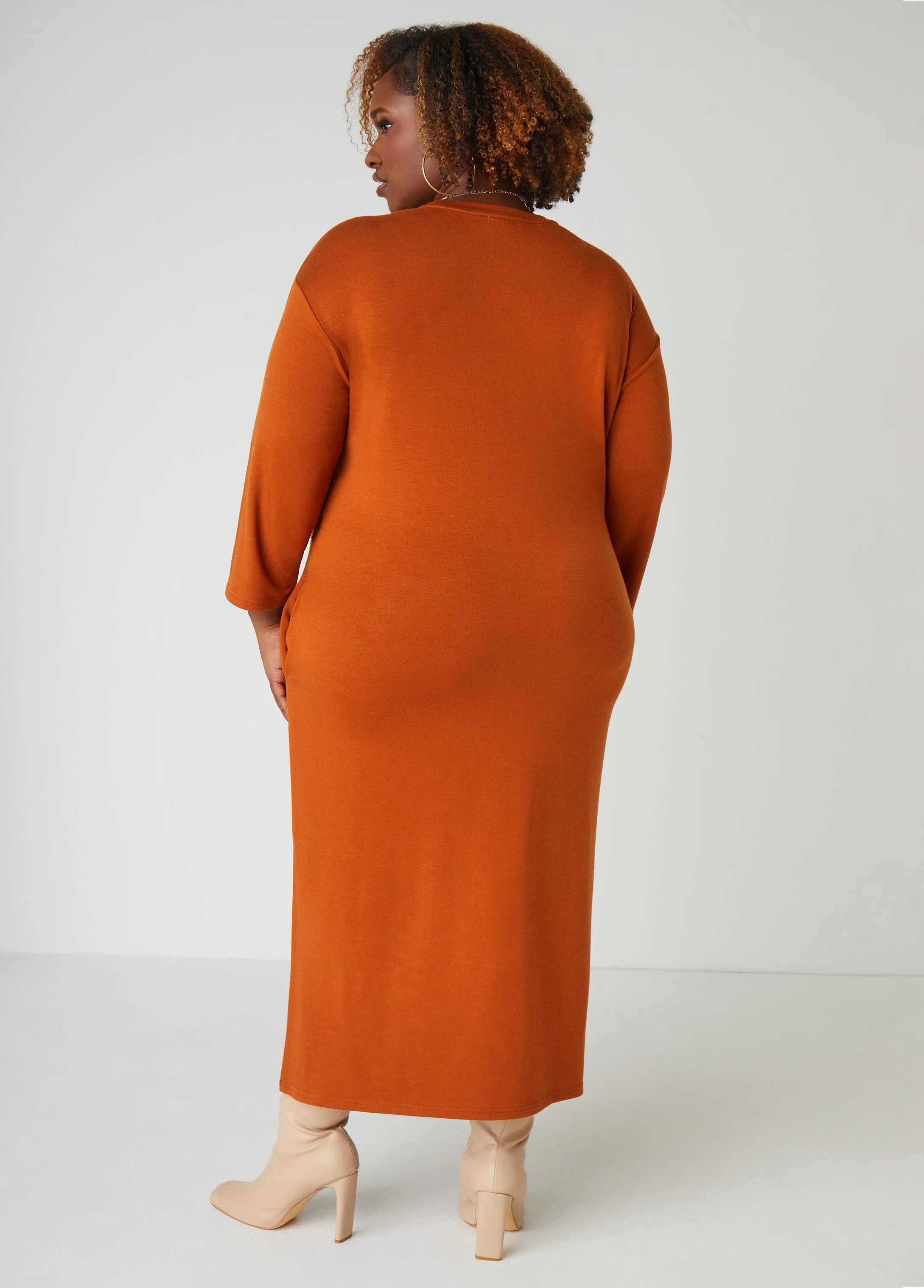 Cowgirl Cuties Maxi T Shirt Dress sold by Ashley Stewart product image thumbnail 2