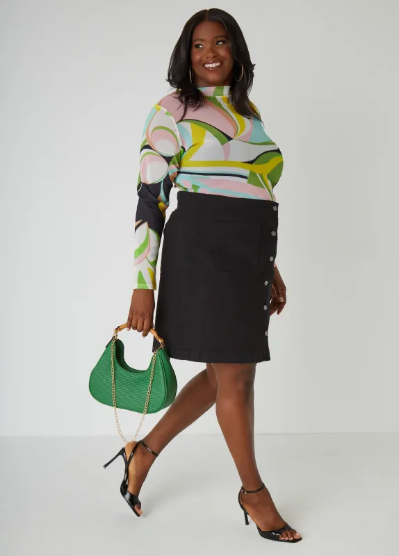 Faux Leather Handbag sold by Ashley Stewart