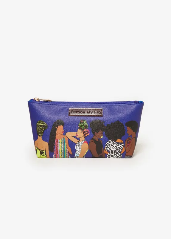 Pardon My Fro™ Squad Cosmetic Bag sold by Ashley Stewart