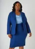 Millennium Buttoned Blazer sold by Ashley Stewart