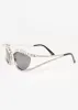 Crystal Cutout Cat Eye Sunglasses sold by Ashley Stewart