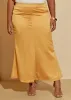 Satin Maxi Slip Skirt sold by Ashley Stewart