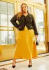 Satin Maxi Slip Skirt sold by Ashley Stewart