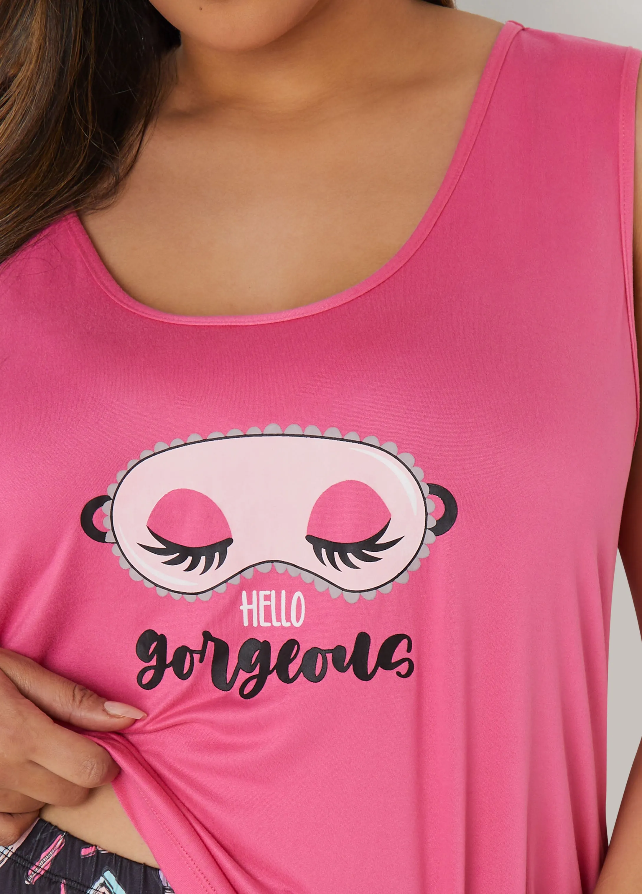 Cozy Couture Gorgeous Capris Set sold by Ashley Stewart product image thumbnail 4