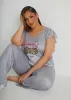 Cozy Couture Kiss Pajamas Set sold by Ashley Stewart