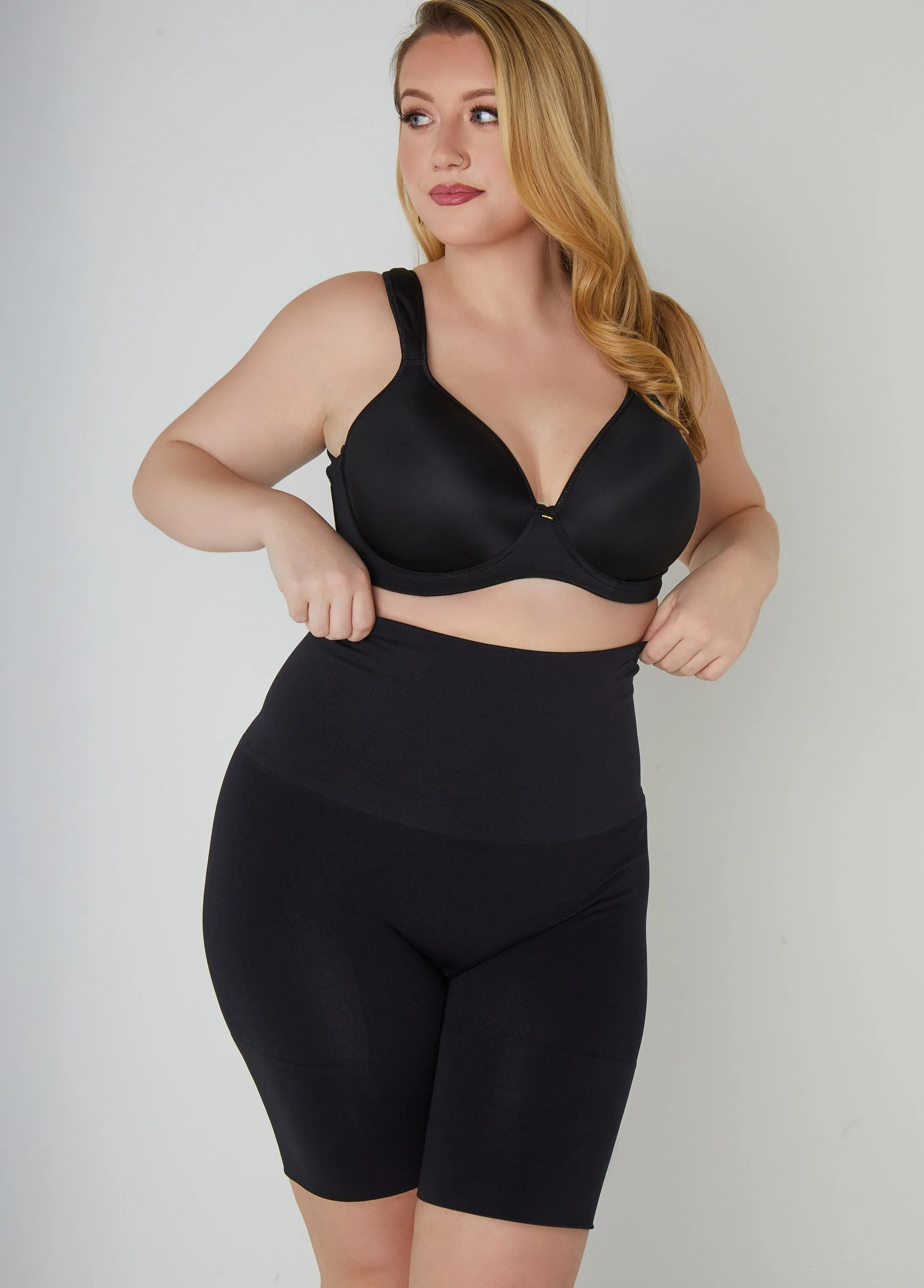 Firm Long Leg Shaper Shorts sold by Ashley Stewart