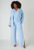 Metallic Trimmed V Neck Top sold by Ashley Stewart