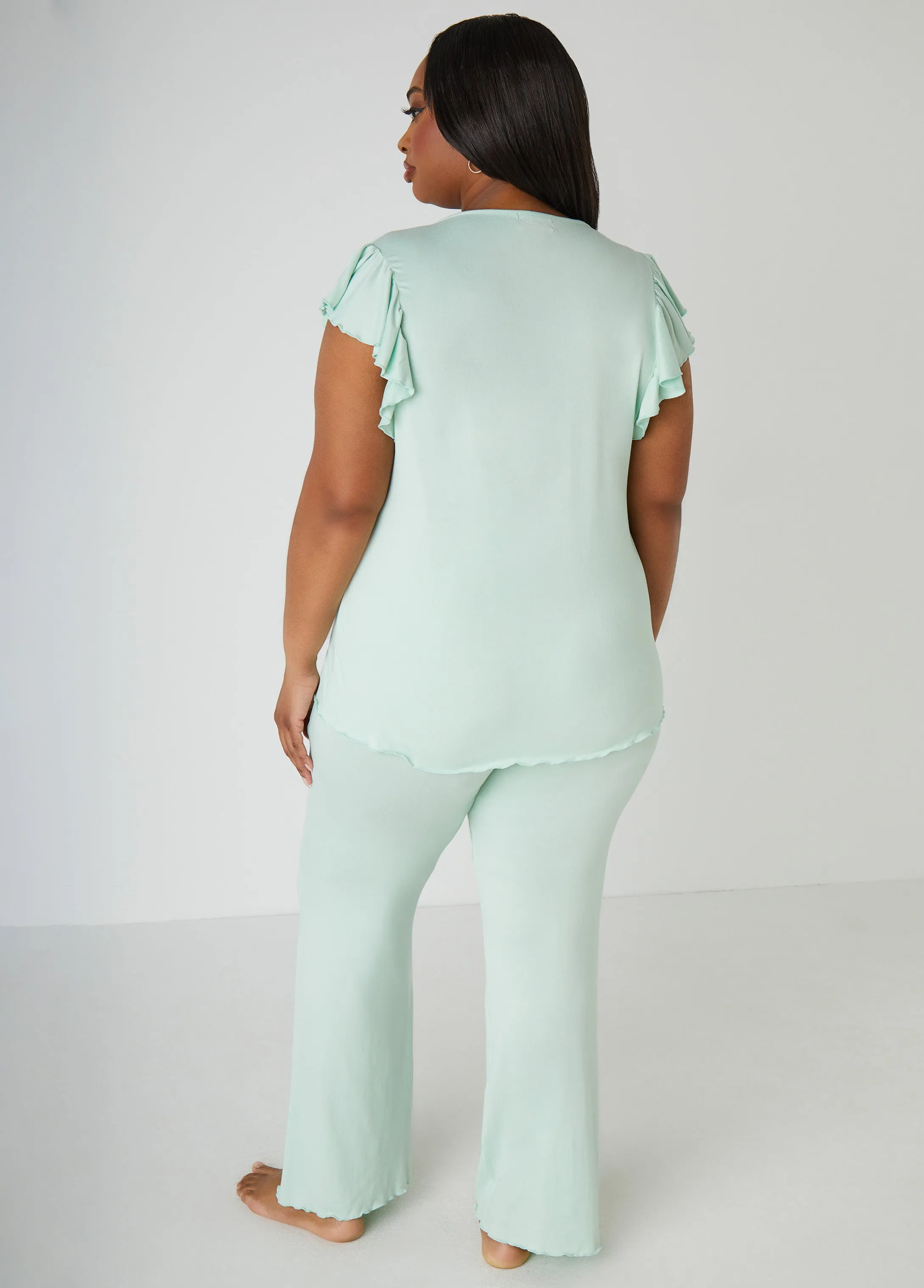 Cozy Couture Nap Queen Pajamas Set sold by Ashley Stewart product image thumbnail 2