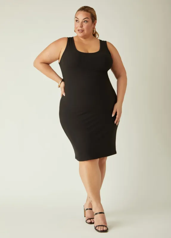 Ribbed Tank Dress sold by Ashley Stewart