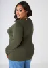 Long Sleeved Jersey Tee sold by Ashley Stewart