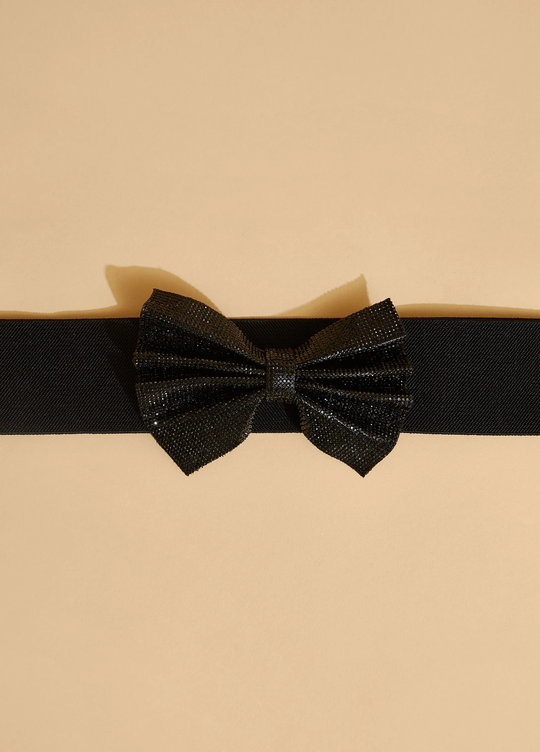 Crystal Bow Stretch Belt sold by Ashley Stewart product image thumbnail 2