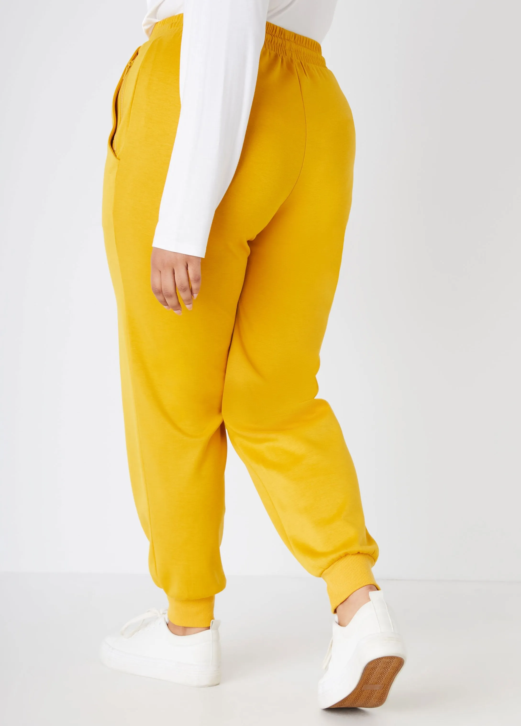 Stretch Knit Joggers sold by Ashley Stewart product image thumbnail 5