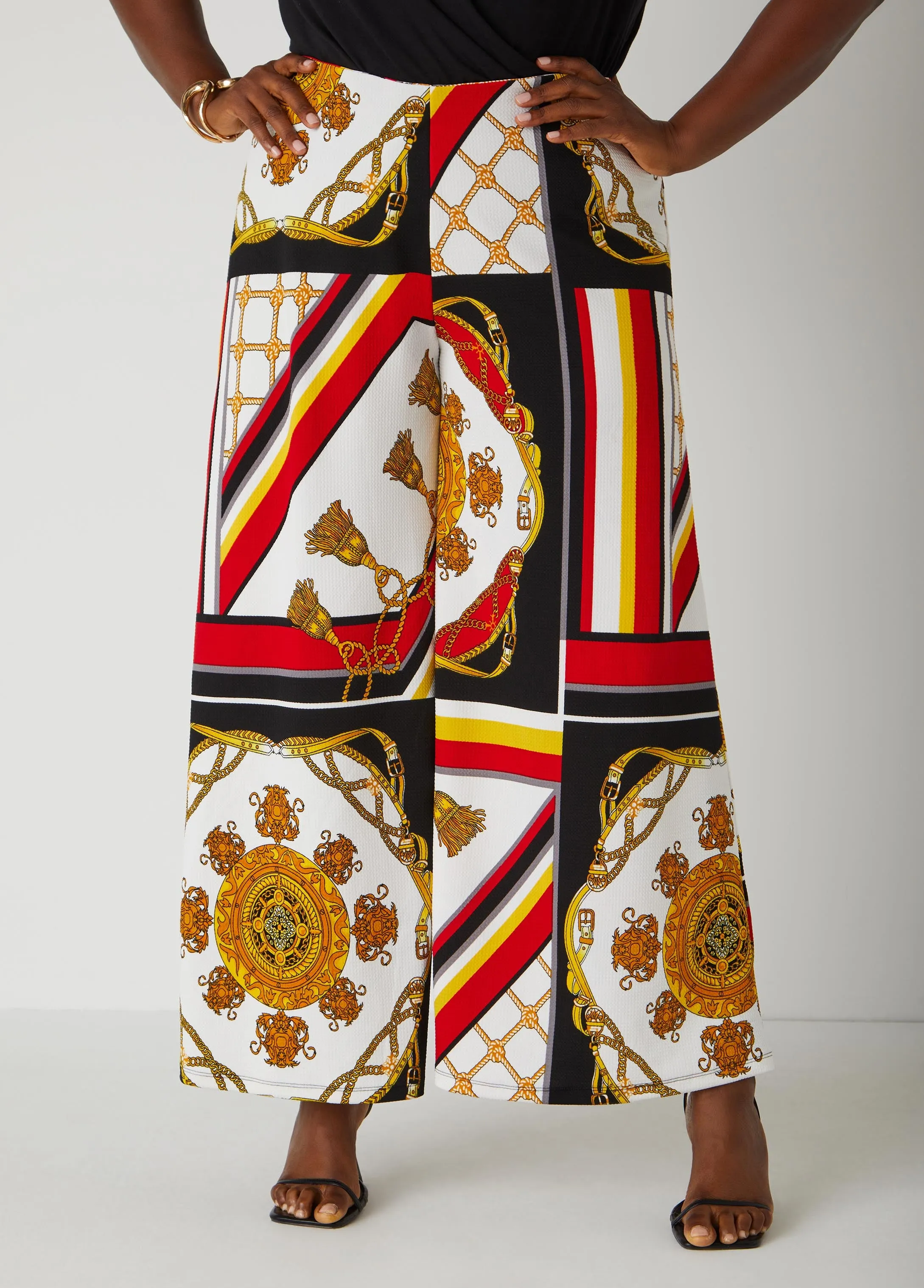 Status Wide Leg Pants sold by Ashley Stewart