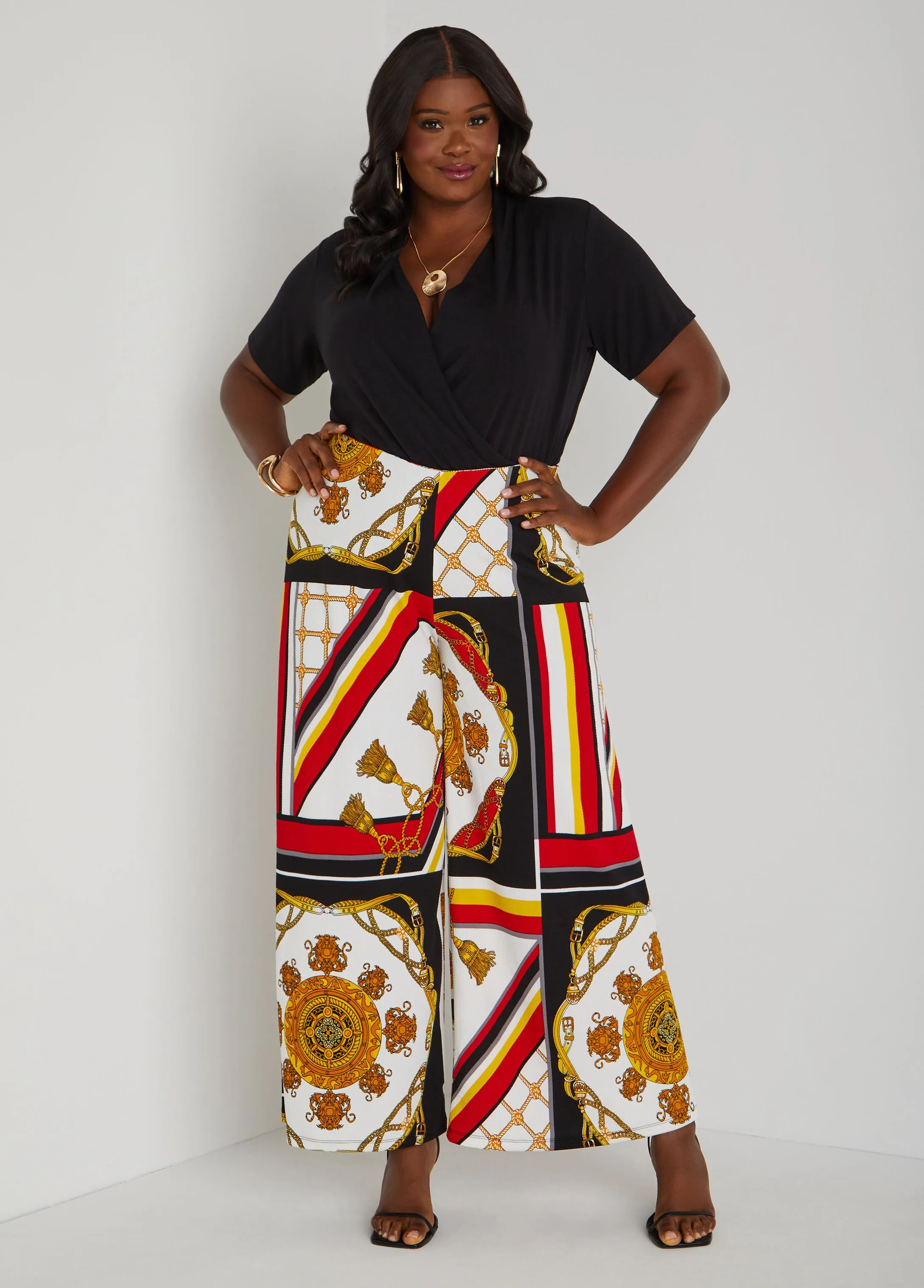 Status Wide Leg Pants sold by Ashley Stewart product image thumbnail 3