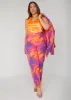 Satin Cowl Neck Tank sold by Ashley Stewart