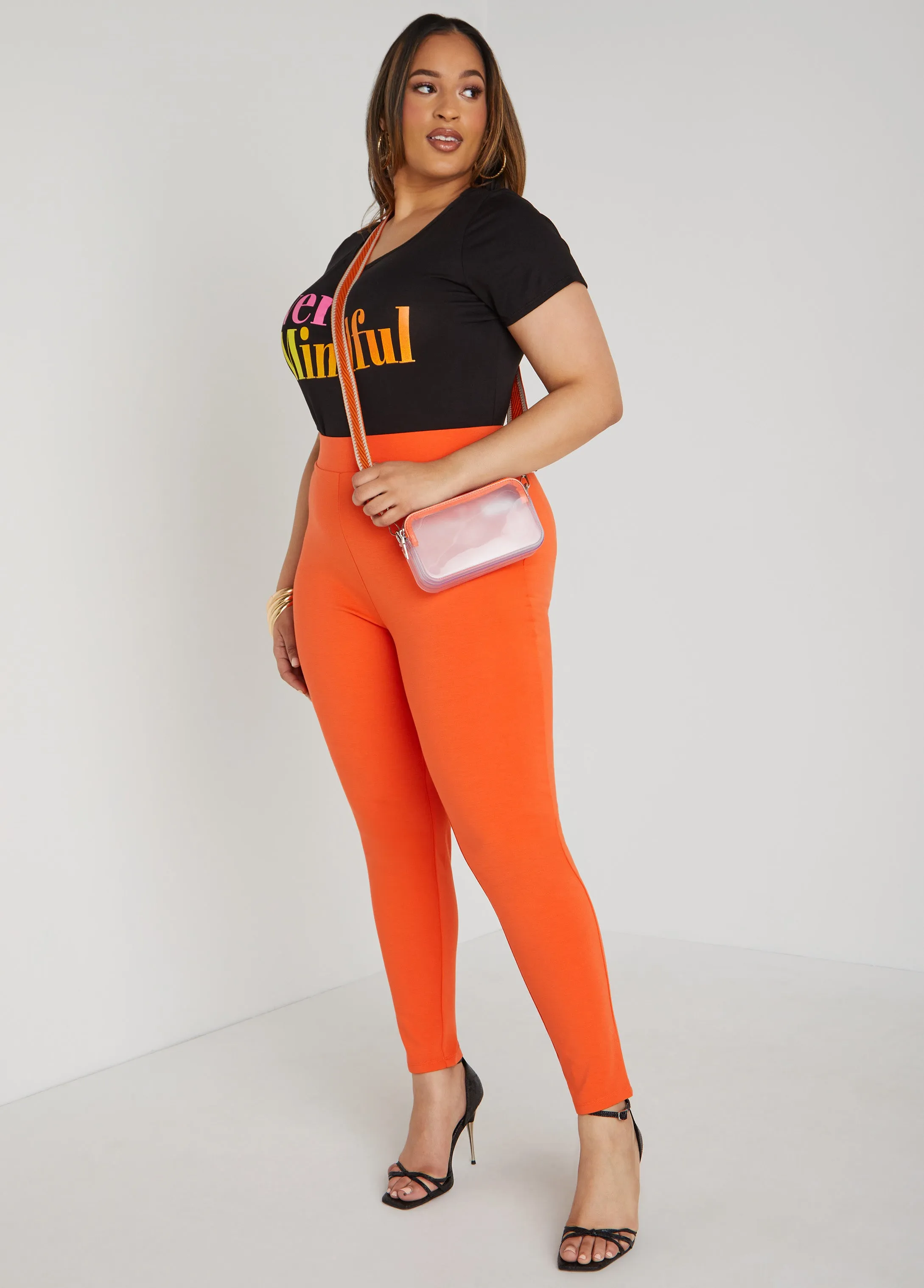 Very Mindful Graphic Tee sold by Ashley Stewart product image thumbnail 5