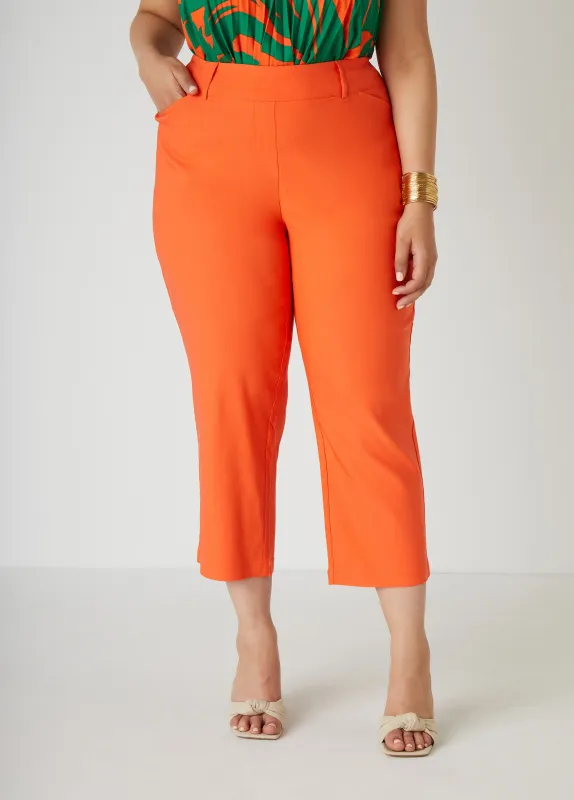Millennium Cropped Twill Pants sold by Ashley Stewart