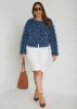 Fringed Mesh Jacket sold by Ashley Stewart