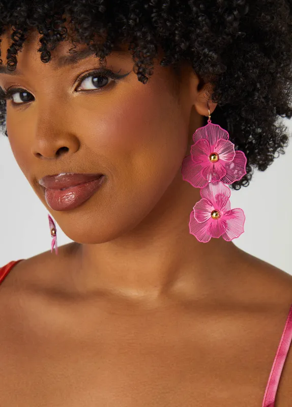 Wired Flower Earrings sold by Ashley Stewart