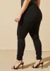 Black Iconic Pull On Jegging sold by Ashley Stewart