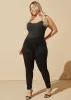 Black Iconic Pull On Jegging sold by Ashley Stewart