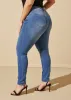 Fearless Medium Wash Skinny Jeans sold by Ashley Stewart