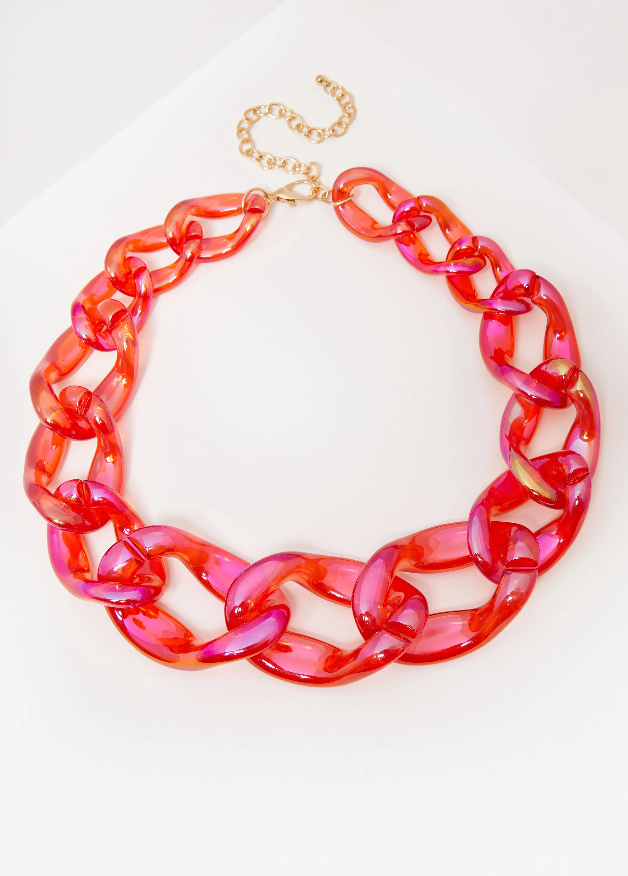 Resin Chain Link Necklace sold by Ashley Stewart