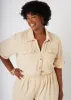 Cropped Cotton Gauze Shirt sold by Ashley Stewart