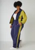 Two Tone Track Jacket sold by Ashley Stewart