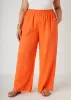High Rise Linen Blend Pants sold by Ashley Stewart