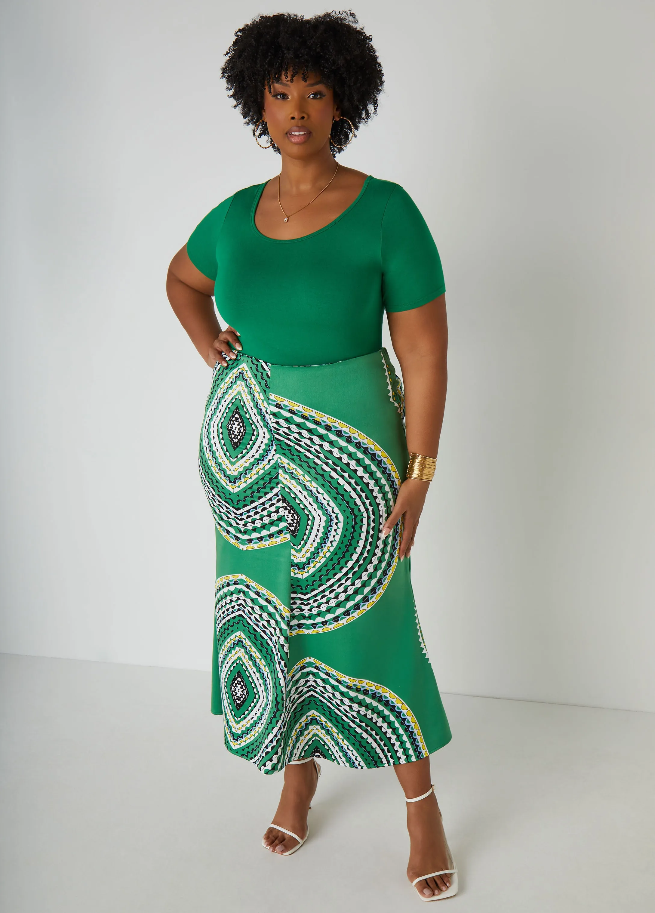 Basic Jersey Tee sold by Ashley Stewart product image thumbnail 3