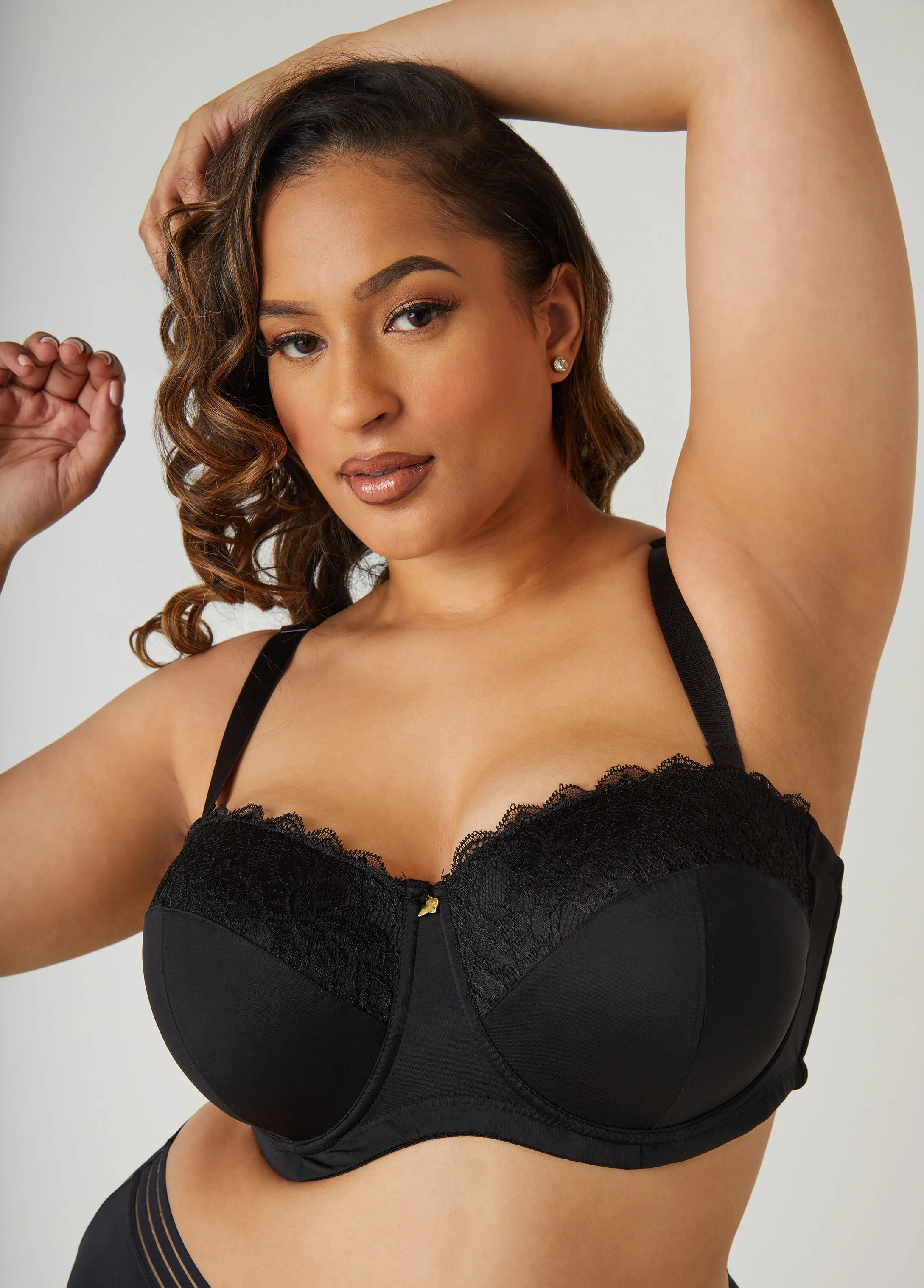 Six Way Convertible Lace Butterfly Bra sold by Ashley Stewart product image thumbnail 4