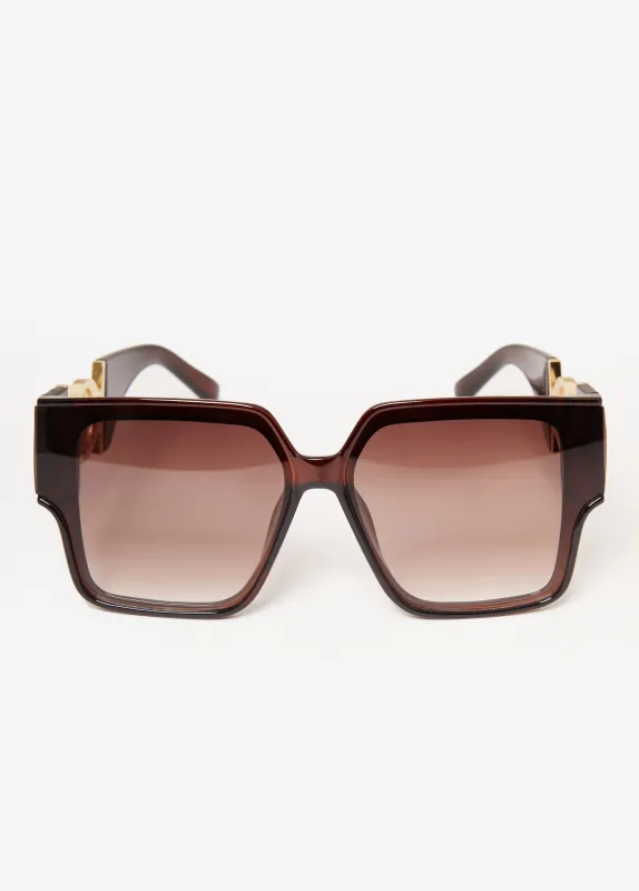 Eye Embellished Square Sunglasses sold by Ashley Stewart